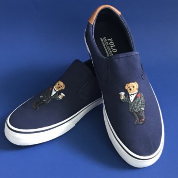 ralph lauren teddy bear shoes